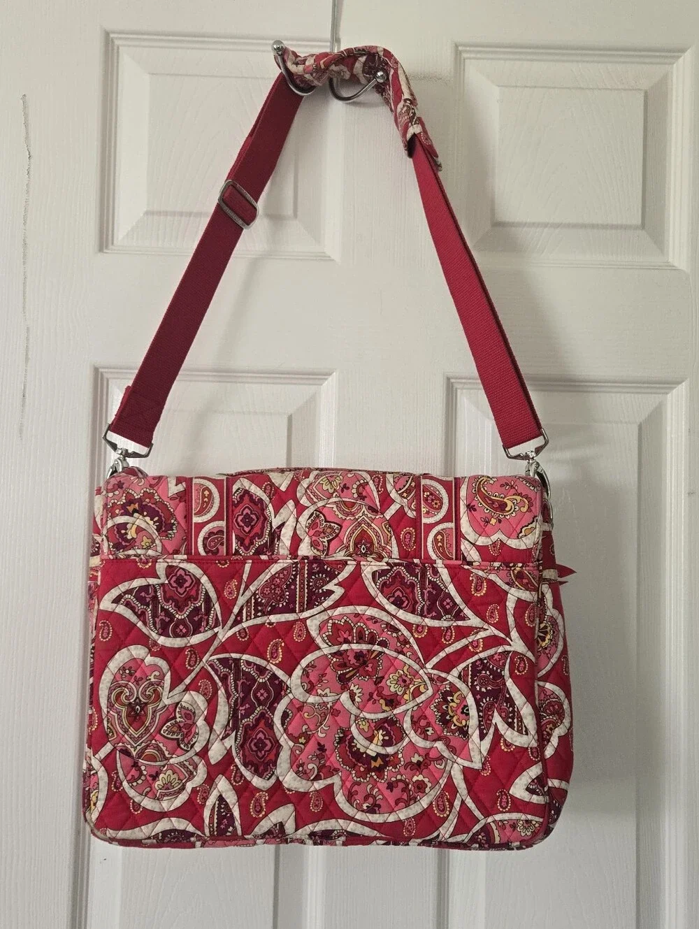 Vera Bradley Quilted Cotton Attaché Bag